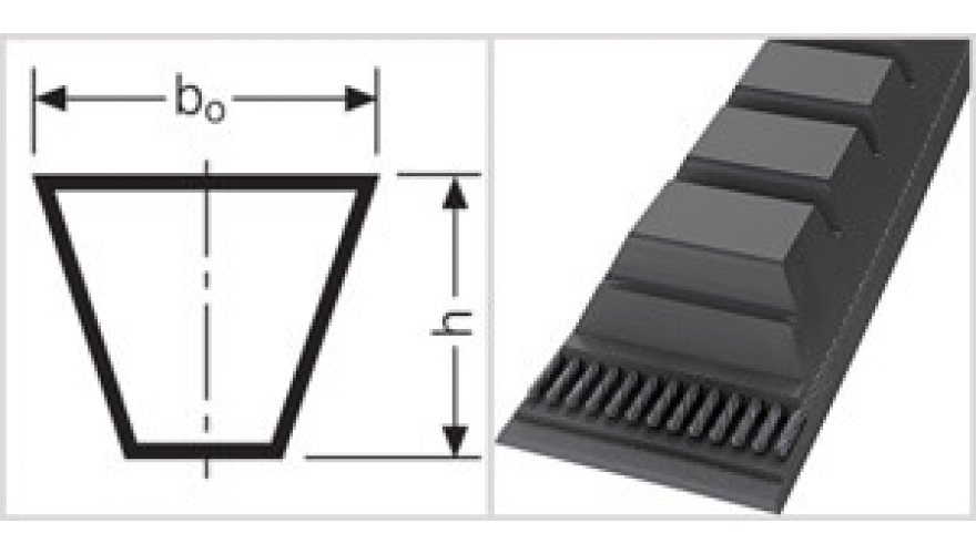Клиновой ремень ZX 17,5 ZX 468 ContiTech