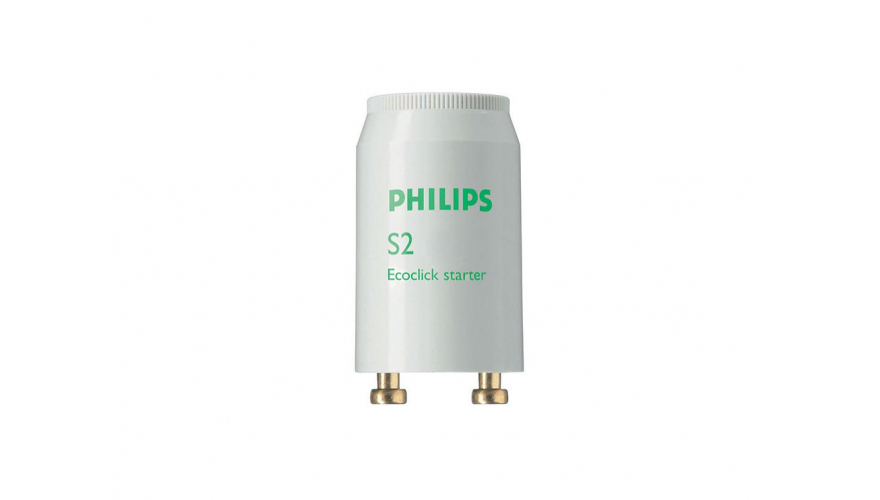 Стартер PHILIPS S2 4-22W 110-240V алюминиевый контакт