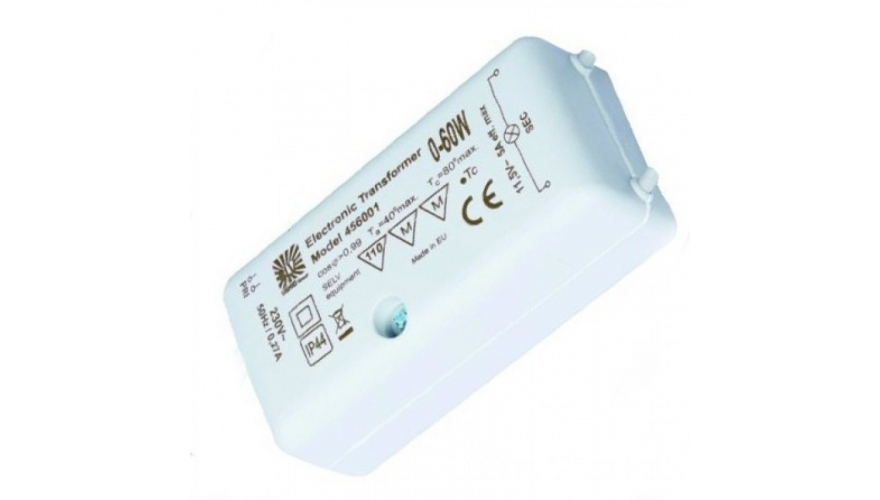 LED трансформатор BLV LUXIA TRAFO 0-60W 230V/12V IP44 72х35х25