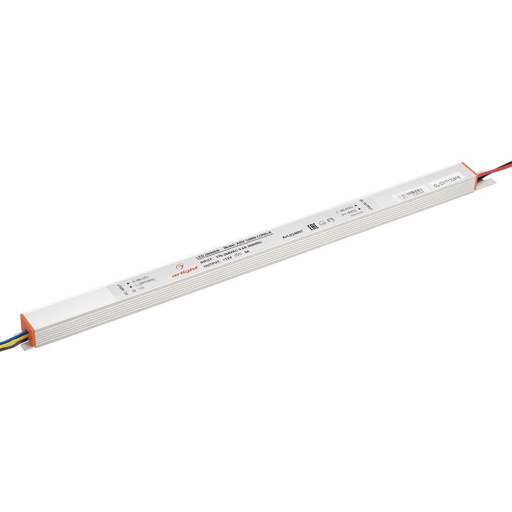 Блок питания ARV-12060-LONG-A (12V, 5A, 60W)