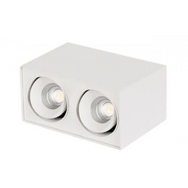 Светильник SP-CUBUS-S100x200WH-2x11W Warm White 40deg