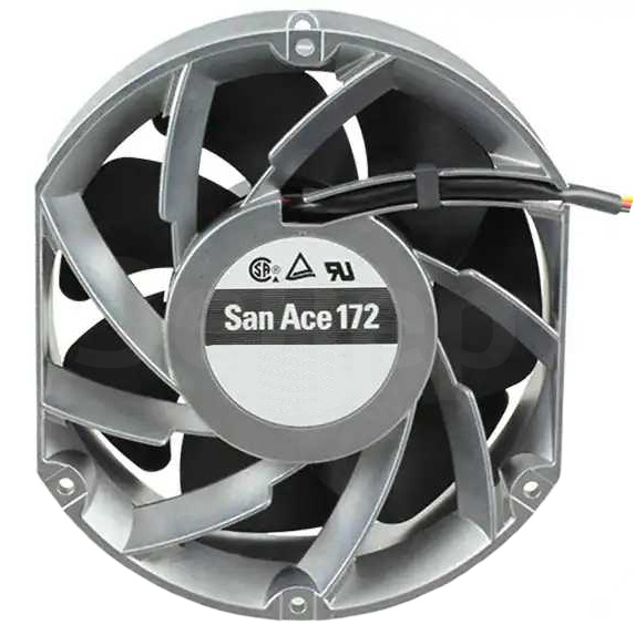 Осевой вентилятор 9SG5748P5H01 Sanyo Denki серии San Ace 172 размером 172x150x51