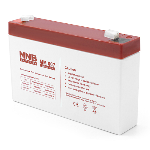 Аккумуляторная батарея MM 607 MNB для бесперебойного питания