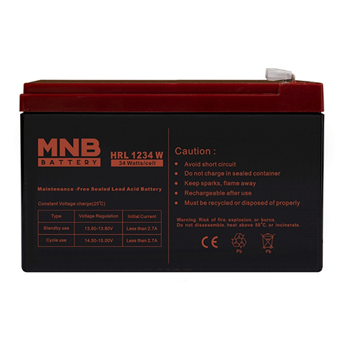 Аккумуляторная батарея HRL1234W MNB для бесперебойного питания