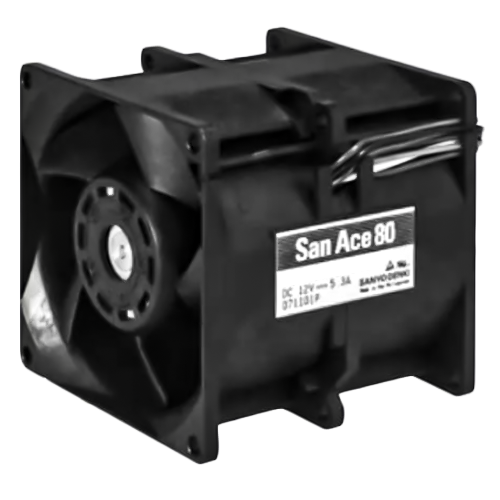 Осевой вентилятор 9CRA0824P8G001 Sanyo Denki серии San Ace 80 размером 80x80x80