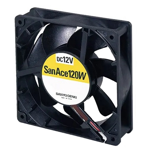 Осевой вентилятор 9WF1224H102 Sanyo Denki серии San Ace 120WF размером 120x120x38