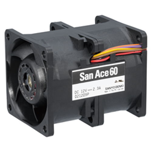 Осевой вентилятор 9CRA0612P0G001 Sanyo Denki серии San Ace 60 размером 60x60x76
