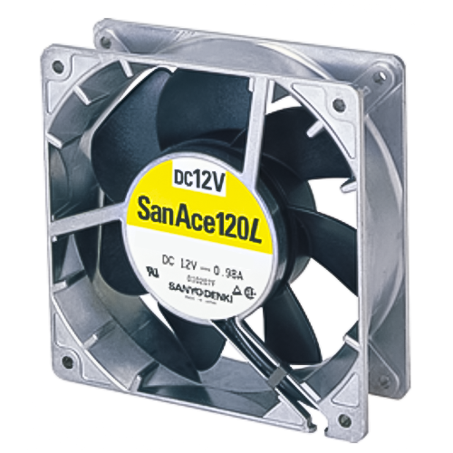 Осевой вентилятор 9GP1248P1G001 Sanyo Denki серии San Ace 120GP размером 120x120x38