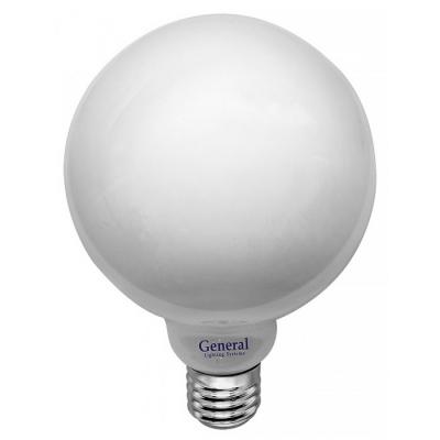 Светодиодная лампа Filament General GLDEN-G95S-M-8-230-E27-4500 матовая G95 Нейтральный свет