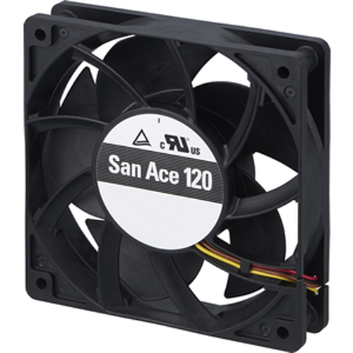 Осевой вентилятор 9S1212P4F011 Sanyo Denki серии San Ace 120 размером 120x120x25