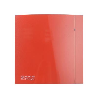 Накладной  вентилятор Solar Palau SILENT-200 CZ RED DESIGN-4C