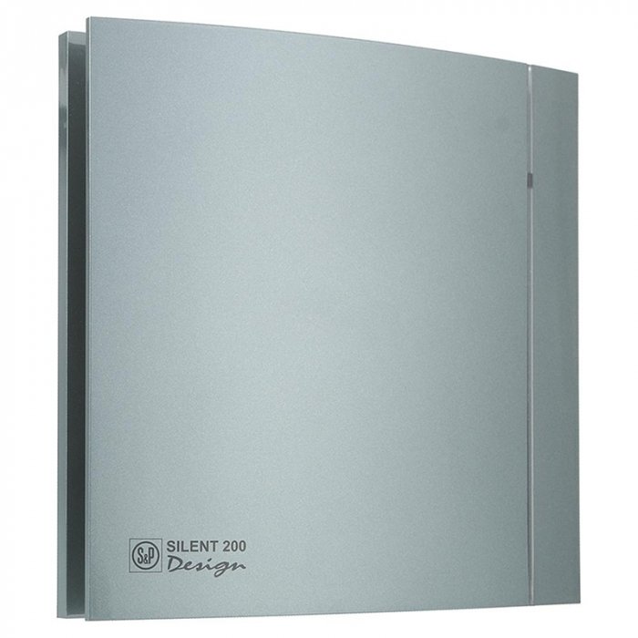 Накладной  вентилятор Solar Palau SILENT-200 CZ GREY DESIGN-4C