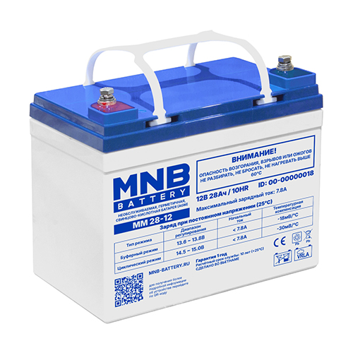 Аккумуляторная батарея MM 28-12 MNB для бесперебойного питания