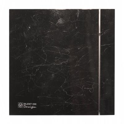 Накладной  вентилятор Solar Palau SILENT-200 CZ MARBLE BLACK DESIGN-4C