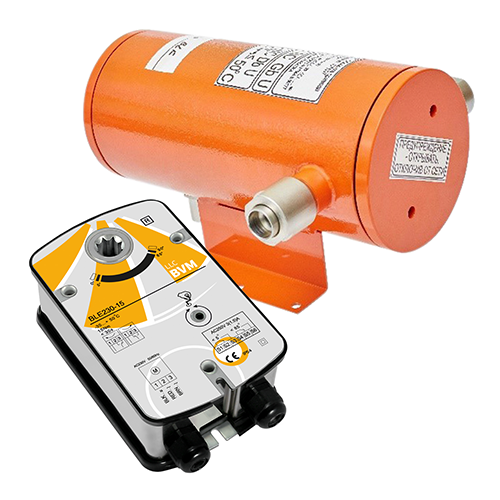 Взрывозащищённый электропривод BVM BLE230-15 + СТЛ 07