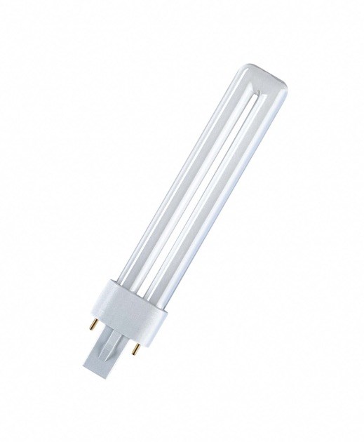 OSRAM DULUX S 9w /60 G23 (красный)