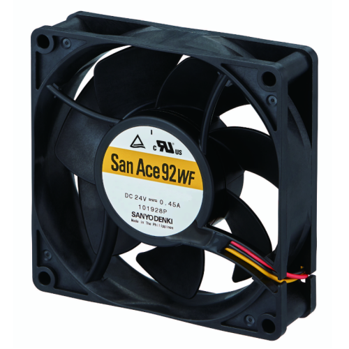 Осевой вентилятор 9WFA0924H4001 Sanyo Denki серии San Ace 92WF размером 92x92x25