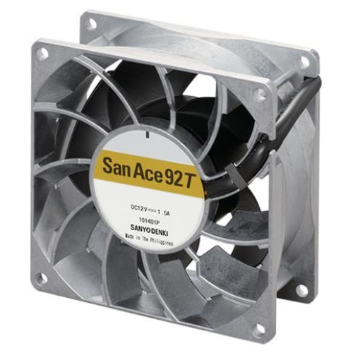 Осевой вентилятор 9GT0912M1D001 Sanyo Denki серии San Ace 92T размером 92x92x38