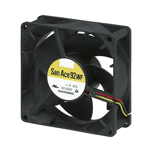 Осевой вентилятор 9WF0924S201 Sanyo Denki серии San Ace 92WF размером 92x92x32