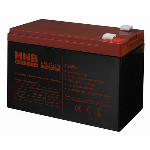 Аккумуляторная батарея HRL1224W MNB для бесперебойного питания