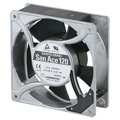 Осевой вентилятор 109S472UL-30 Sanyo Denki серии San Ace 120 размером 120x120x38