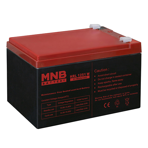 Аккумуляторная батарея HRL1251W MNB для бесперебойного питания