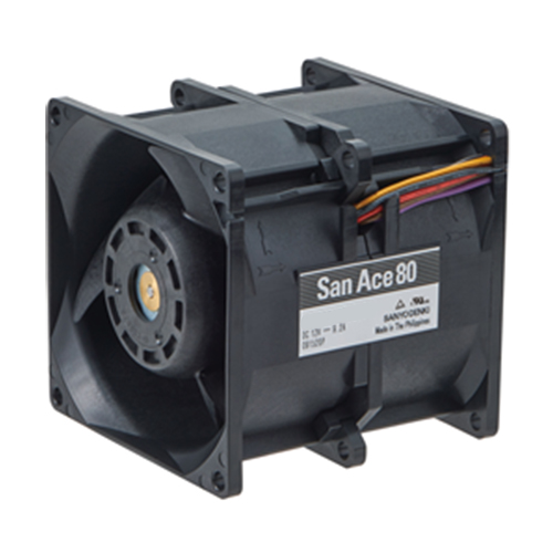 Осевой вентилятор 9CRB0812P8G001 Sanyo Denki серии San Ace 80 размером 80x80x80