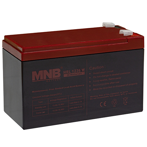 Аккумуляторная батарея HRL1236W MNB для бесперебойного питания
