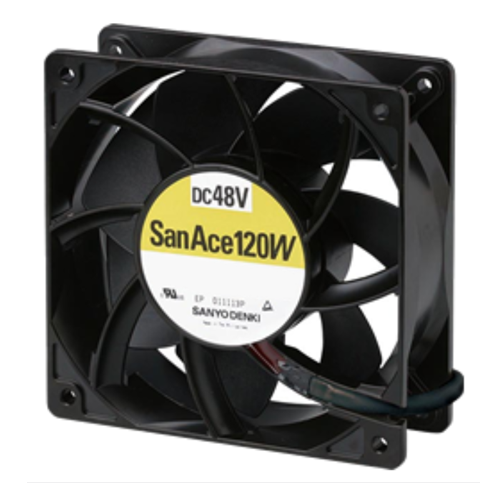Осевой вентилятор 9WV1212P1J001 Sanyo Denki серии San Ace 120W размером 120x120x38