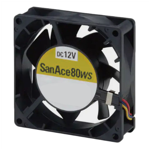Осевой вентилятор 9WS0824M4021 Sanyo Denki серии San Ace 80WS размером 80x80x25