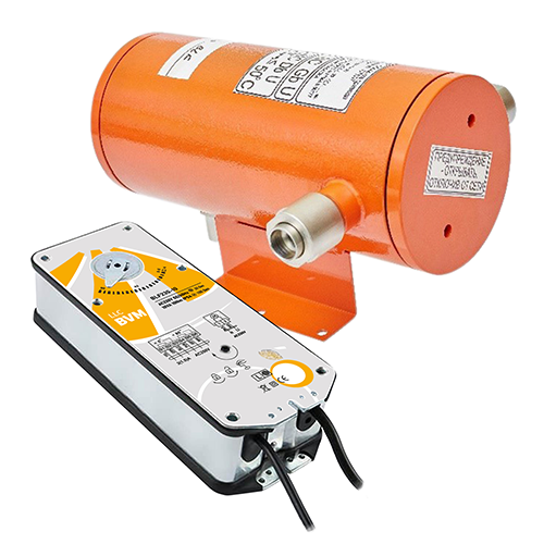 Взрывозащищённый электропривод BVM BLF230-10 + СТЛ 07