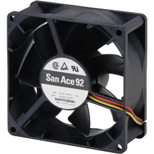 Осевой вентилятор 9AD1201H1H Sanyo Denki серии San Ace 120AD размером 120x120x38