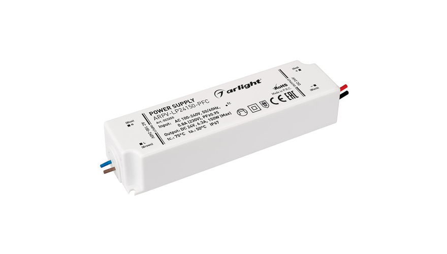 Блок питания ARPV-LP24150-PFC (24V, 6.3A, 150W)