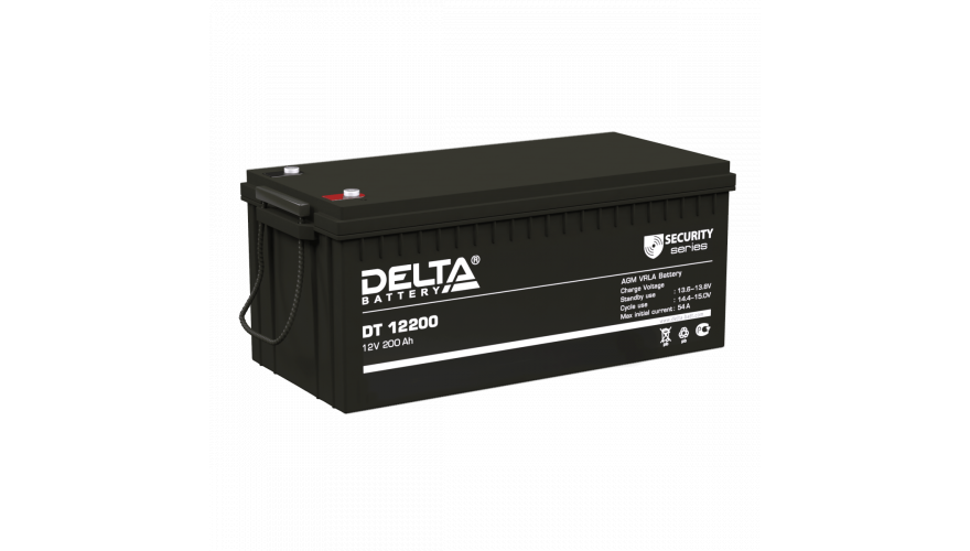 Свинцово-кислотный аккумулятор 12В DT 12200 DELTA