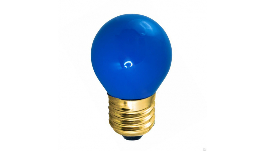 12 LED 24V B50 E27 BLUE 0,6W 25lm (LED шарик) FOTON