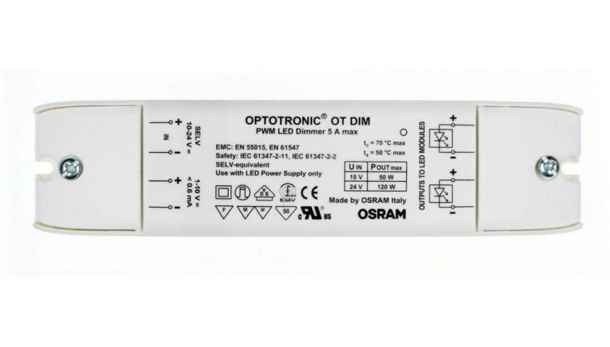 ШИ-модулятор OSRAM OT DIM (10V 50W) + (24V 120W) 1-10V