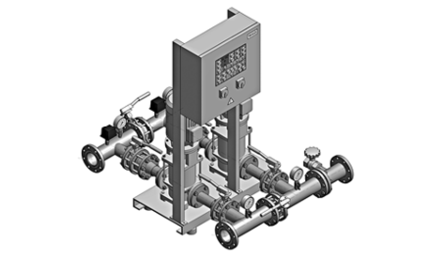 Установка р. Wilo co 2 Helix v 1602/sk-FFS-R-05. Co 2 Helix v 1602/sk-FFS-R-05. Co 2 Helix v 1603/sk-FFS-R-05. Станция пожаротушения Wilo co 2 Helix v 1602/SKFFS-R-05.